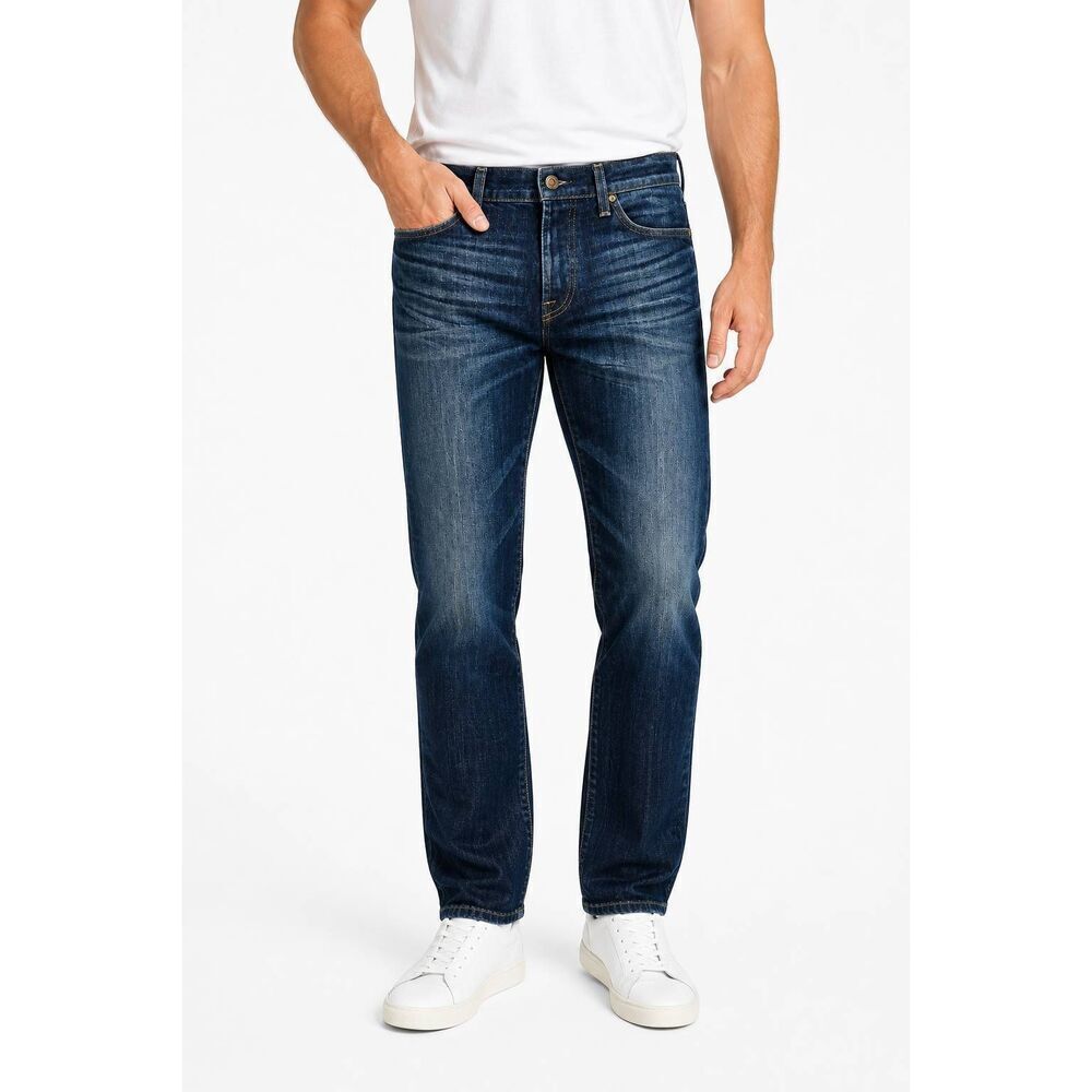 7 For All Mankind Standard Jeans Mens 30x30 Dark Wash Stretch Denim